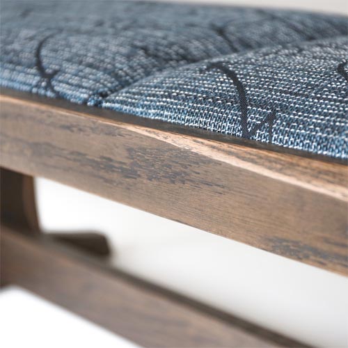 飛騨高山　ibata interior オーク無垢　ダイニングベンチ 飛騨家具 ibata interior イバタインテリア Sign サイン 背付