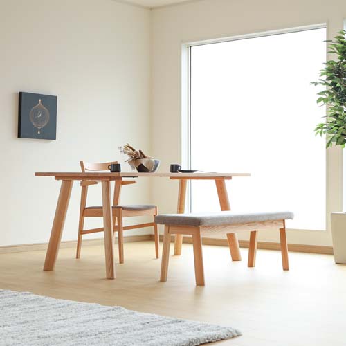 飛騨家具 ibata イバタインテリア Withlight ウィズライト ベンチ 国産