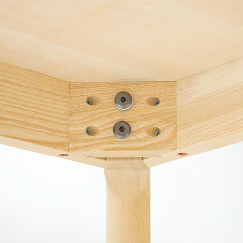 旭川家具 樹工房 Hygge ヒュッゲ ダイニングテーブル 国産家具 無垢