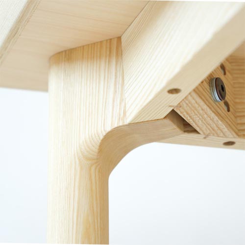 旭川家具 樹工房 Hygge ヒュッゲ ダイニングテーブル 国産家具 無垢