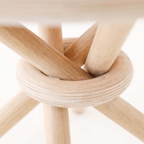 旭川家具 樹工房 ITSUKI KOBO wrinkle リンクル サイドテーブル