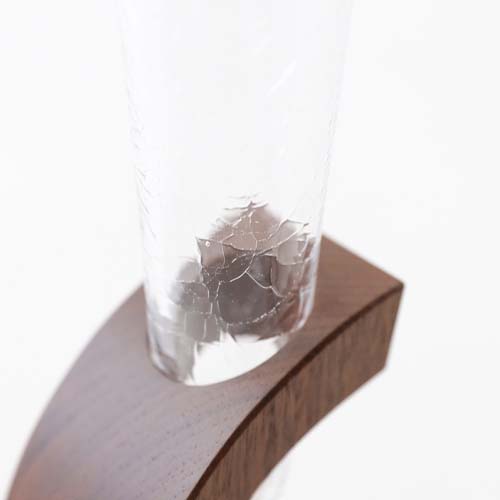 旭川クラフト JUN COBO 淳工房 Ki Glass 木グラス 一輪挿し 丸台 国産