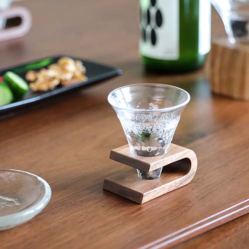 旭川クラフト JUN COBO 淳工房 Ki Glass 木グラス ツツミ台 バブル