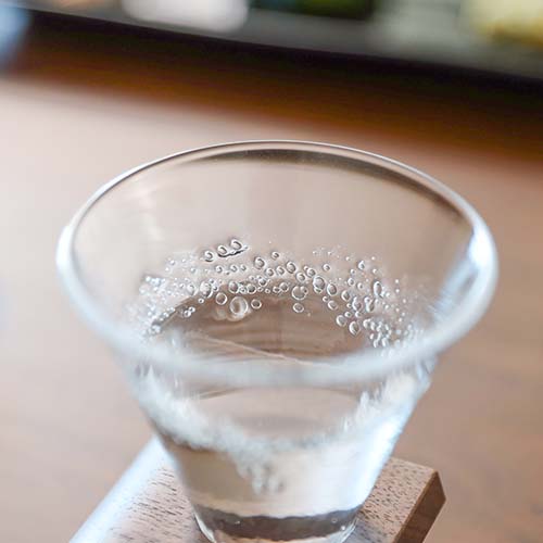 旭川クラフト JUN COBO 淳工房 Ki Glass 木グラス ツツミ台 バブル
