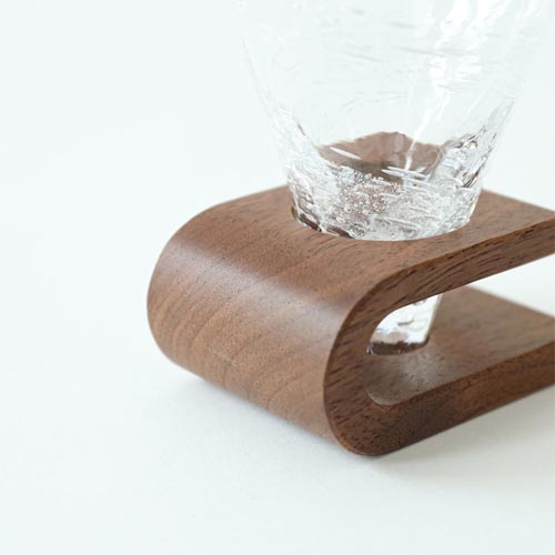 旭川クラフト JUN COBO 淳工房 Ki Glass 木グラス ツツミ台 ウズ