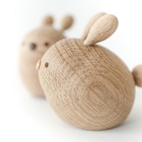 木のスタンド＋おうちオブジェ＋うさぎぬいぐるみチャーム ハンドメイド 810 旭川クラフト K-WOOD K-ウッド Yurayura ゆらゆらうさぎ 国産