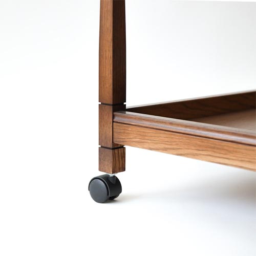 北海道手作り家具　ウォールナット材　木製　ワゴン 旭川家具 山室家具製作所 Proto プロト No.101～103 デスク 国産