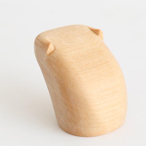Asahikawa craft Studio kawasemi Pen holder Japanese craft Wooden
