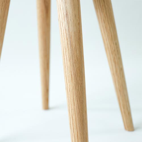 飛騨家具 kijiya 家具工房雉子舎 円スツール 国産家具 無垢 スツール