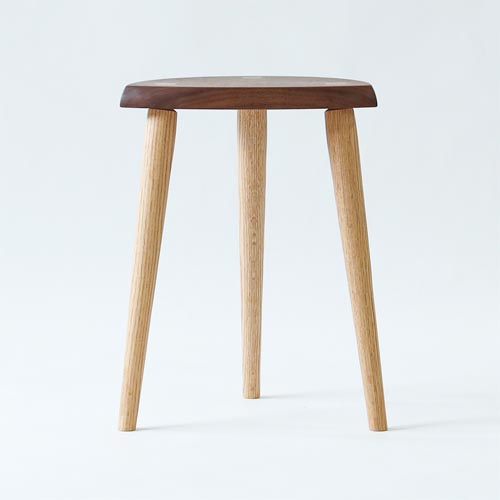 家具 Ta-tSu 飛騨家具 kijiya 家具工房雉子舎 木の葉スツール 国産家具 無垢