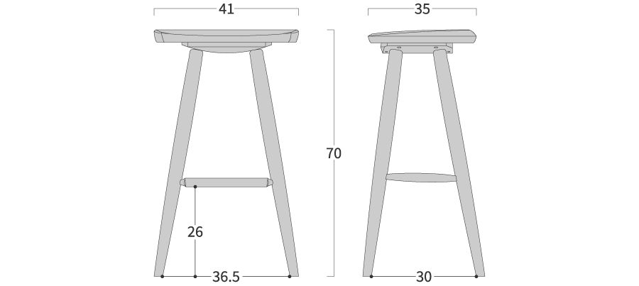 moon 国産ひのき　カウンターチェアー　丸椅子 counter-stool-s01.jpg
