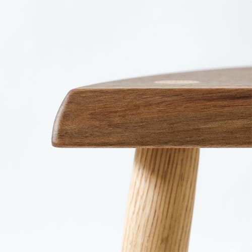 飛騨家具 kijiya 家具工房雉子舎 三角スツール 国産家具 無垢 スツール