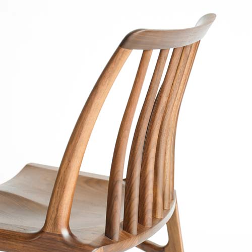KIRITSU LEAP Chair Beech 展示品 ウォールナット色