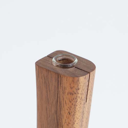 各地の名工房 kochi コチ ツノ4 カード 花挿し 国産クラフト 木製 花器