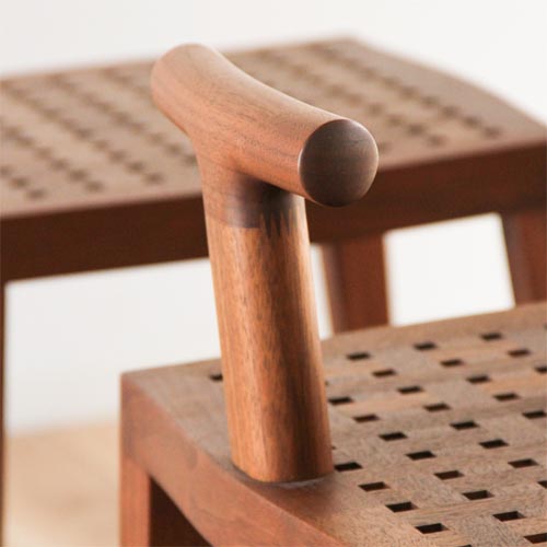 you様！ウォールナット無垢材　スツール ウォールナット無垢材 オーク無垢材 スツール ノエル – Wooden