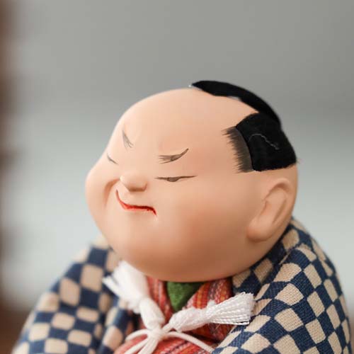 木目込み人形「三味線・男性」籠村美術織物作製⭐︎伝統工芸品 木目込み人形「三味線・男性」籠村美術織物作製⭐︎伝統工芸品