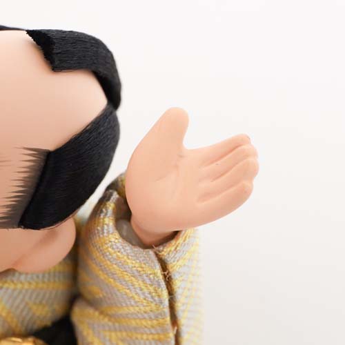 江戸木目込人形 koikko 幸一光 ことわざざむらい 縁の下の力持ち 伝統