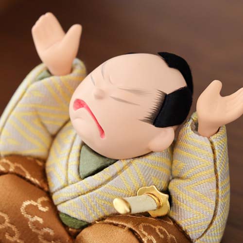 江戸木目込人形 koikko 幸一光 ことわざざむらい 縁の下の力持ち 伝統