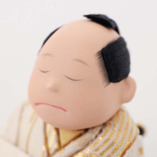 江戸木目込人形 koikko 幸一光 ことわざざむらい 石の上にも三年 伝統