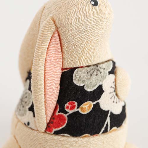 江戸木目込人形 koikko 幸一光 和わーくす うさぎの親子 伝統工芸品