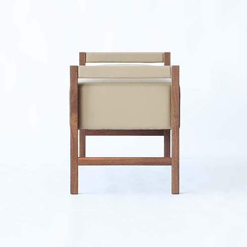 各地の名工房 KOKOROISHI 心石工芸 CHUNK チャンク ベンチ 国産家具