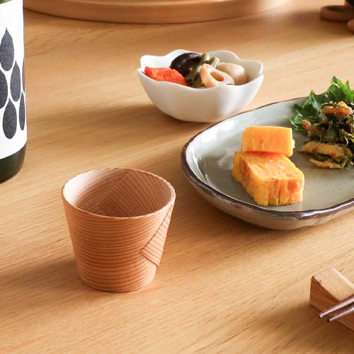 大館曲げわっぱ 栗久 ぐいのみ 伝統工芸品 木製 コップ | MUKU工房