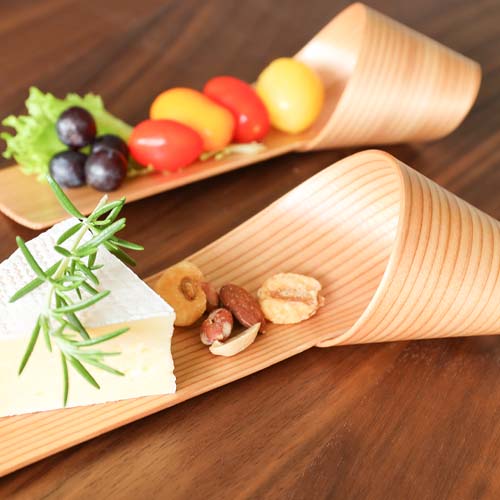 大館曲げわっぱ 栗久 おしゃれ小皿 伝統工芸品 木製 プレート | MUKU工房