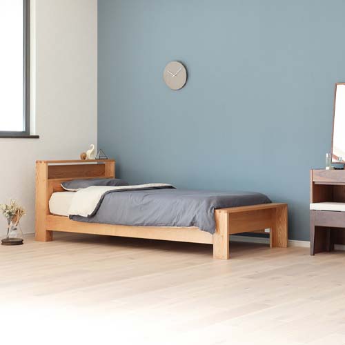 無垢ベッドフレーム | 旭川・飛騨・府中などが作る国産家具 | MUKU工房