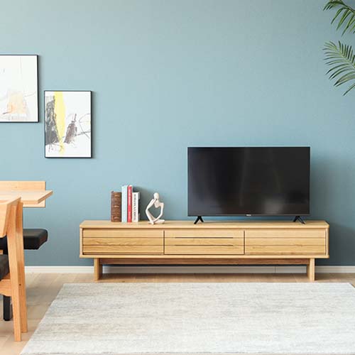 静岡家具 久和屋 クリムク ローボード 国産家具 無垢 TVボード | MUKU工房