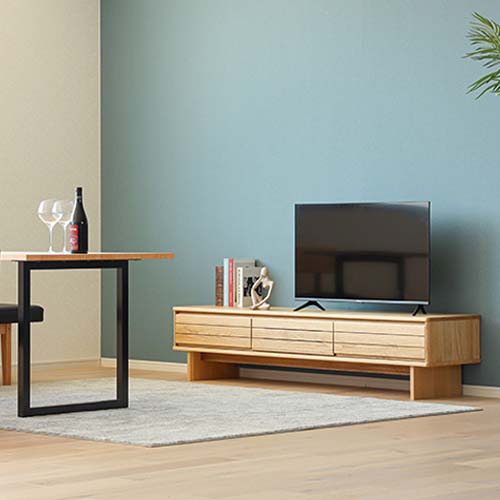 静岡家具 久和屋 クリムク ローボード 国産家具 無垢 TVボード | MUKU工房