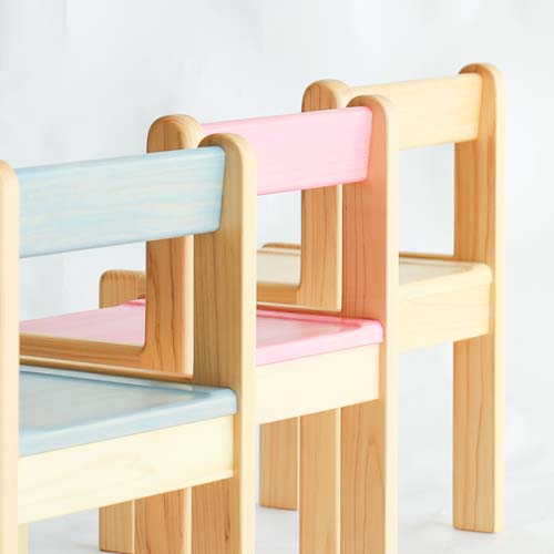 静岡家具 久和屋 とどら キッズチェア 国産家具 無垢 こども家具