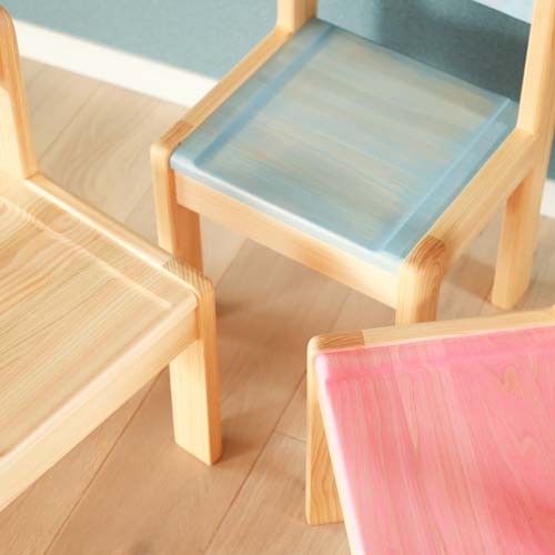 静岡家具 久和屋 とどら キッズチェア 国産家具 無垢 こども家具