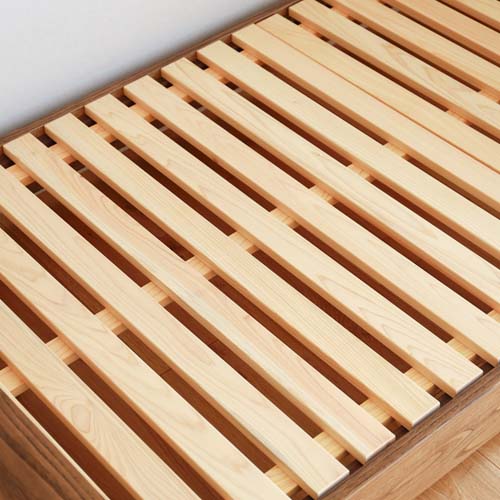 静岡家具 久和屋 was ワズ ベッド 国産家具 無垢 ベッド | MUKU工房