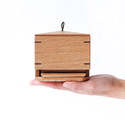 旭川クラフト Leaf Style リーフスタイル コースターケース 国産