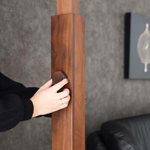 フロアスタンドライト 飛騨家具 MOARE モアレ 丈 国産家具 美品 飛騨家具 MOARE モアレ 丈 スタンド 国産家具 無垢 フロアライト