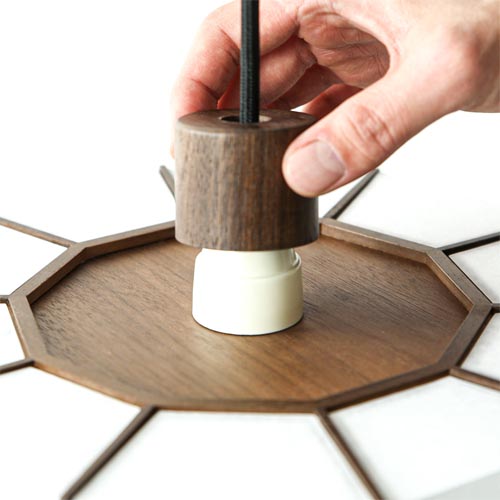 飛騨家具 MOARE モアレ 折々 ペンダント 国産家具 無垢 フロアライト