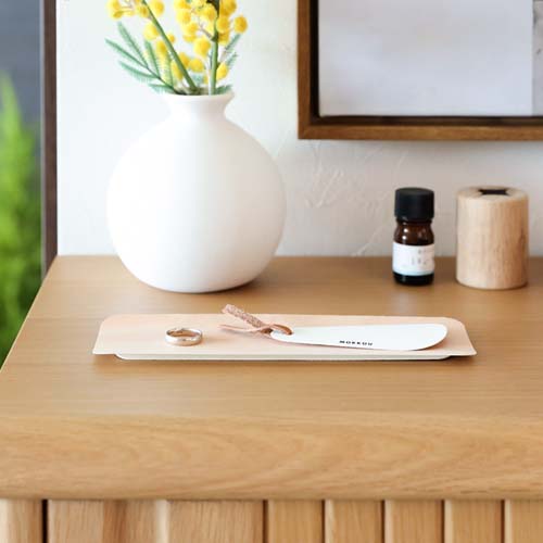 旭川クラフト MOKKOU モッコウ WARP ワープ トレイ 国産クラフト 木製