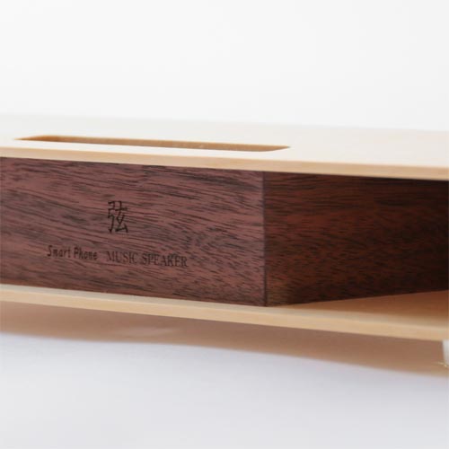 旭川クラフト 木ライフプロダクト 弦 国産クラフト 木製 スピーカー