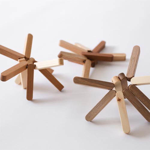 旭川クラフト 木ライフプロダクト なべしき玩具 国産クラフト 木製 鍋