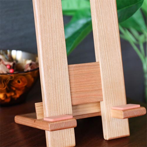 旭川クラフト 木ライフプロダクト タブレットスタンド 国産クラフト