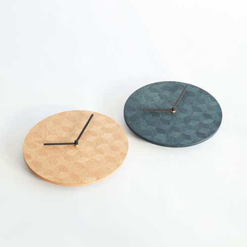 各地の名工房 MORI KOUGEI 森工芸 HOEK フーク クロック 国産クラフト