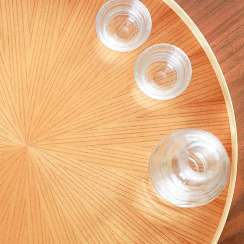 各地の名工房 MORI KOUGEI 森工芸 RAYS レイズ トレー ラウンド