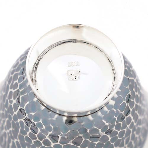 三越 純銀 銀杯 鎚目 酒盃 猪口 三越 純銀 銀杯 鎚目 酒盃 猪口