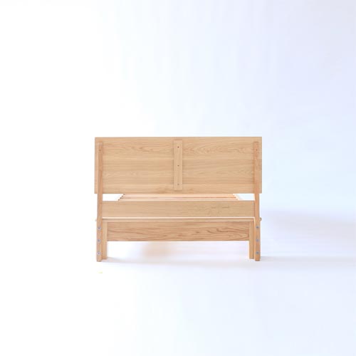 各地の名工房 MUKU工房オリジナル Muku ムク ベッド 国産家具 無垢