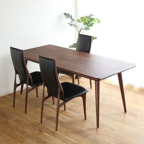 直接引取り限定!! ダイニングテーブルセット チェア 木目 ブラウン 幅