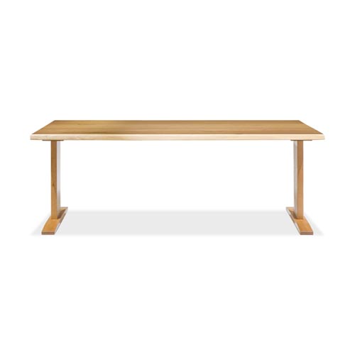 旭川家具 無垢板工房和 Nagomi Collection 和コレクション 2本脚耳付き