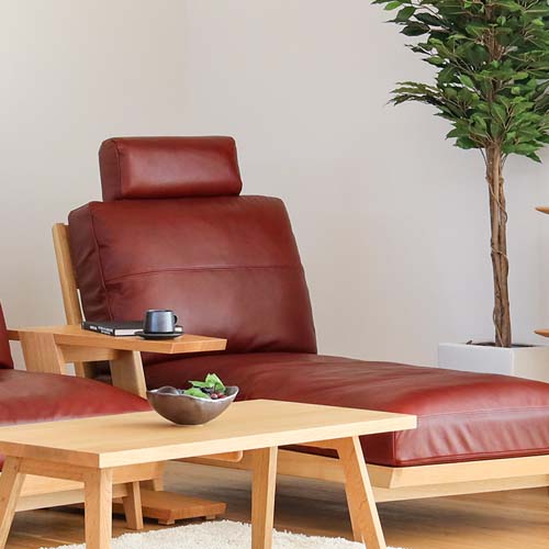 飛騨家具 nissin 日進木工 Carve カーヴ ヘッドレスト 国産家具 無垢