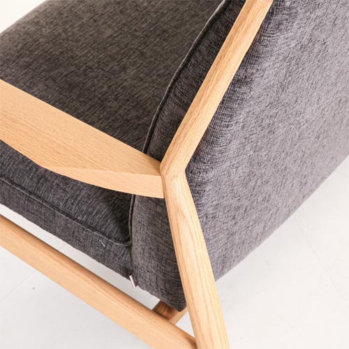 日進木工　グロウ ハイバックソファ　GROW グレー 日進木工 GROW High-back Sofa / にっしんもっこう グロウ