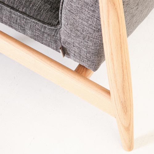 日進木工　グロウ ハイバックソファ　GROW グレー 日進木工 GROW High-back Sofa / にっしんもっこう グロウ