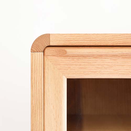 飛騨家具 nissin 日進木工 grow グロウ サイドボード ガラス扉 国産